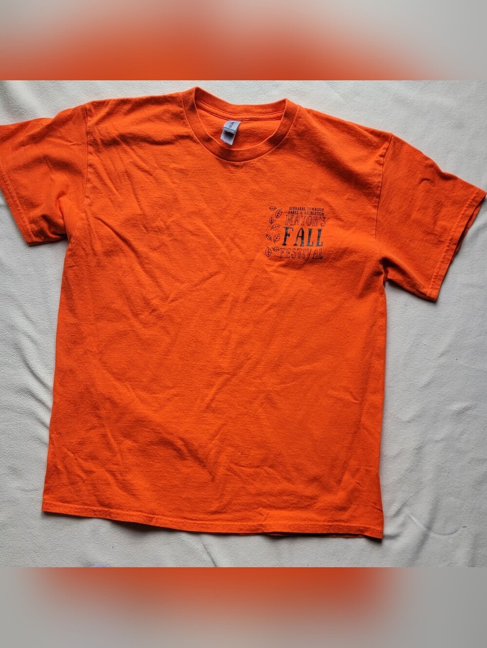 Bright Orange Festival T-Shirt